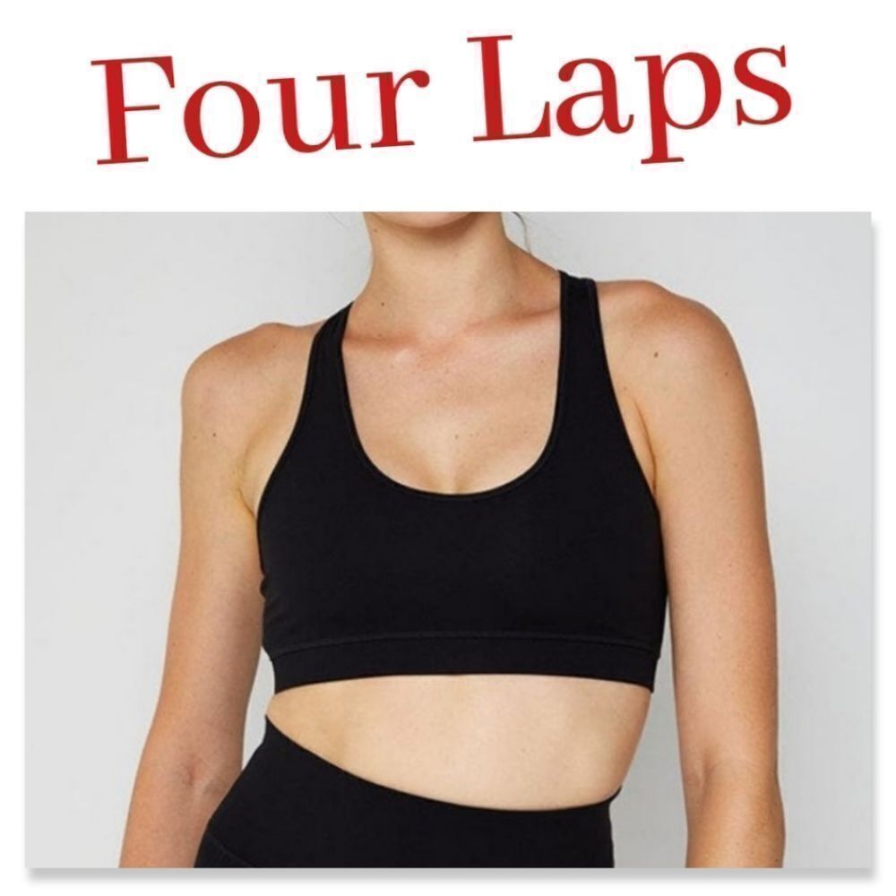 NWT Four Laps Infinity Sports Bra